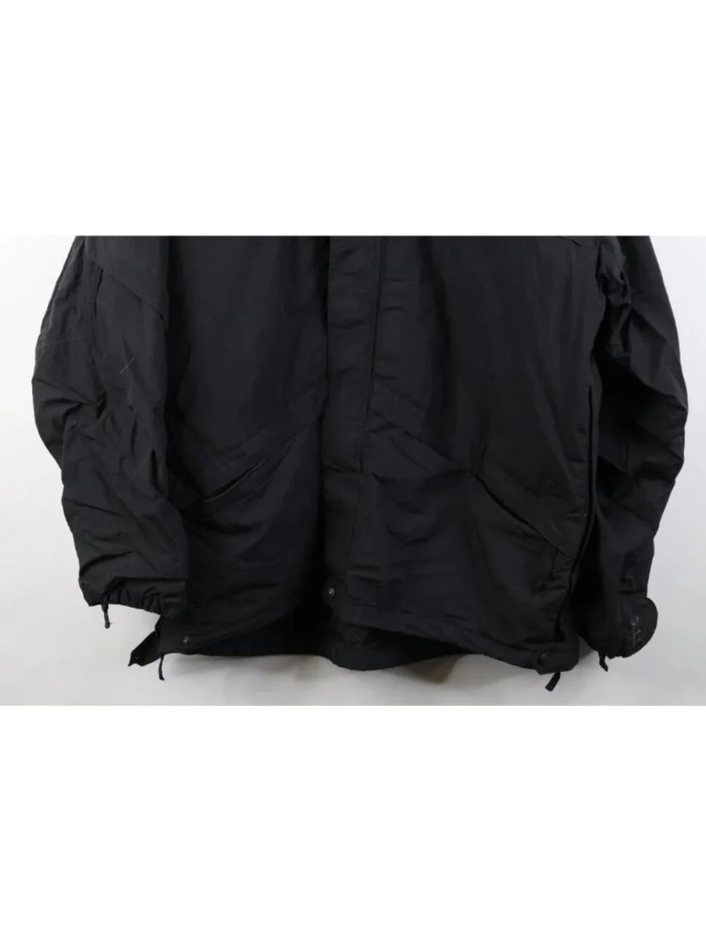 5.11 Tactical Series Mens Large Distressed 3 In 1 Hooded Parka Jacket Shell Only